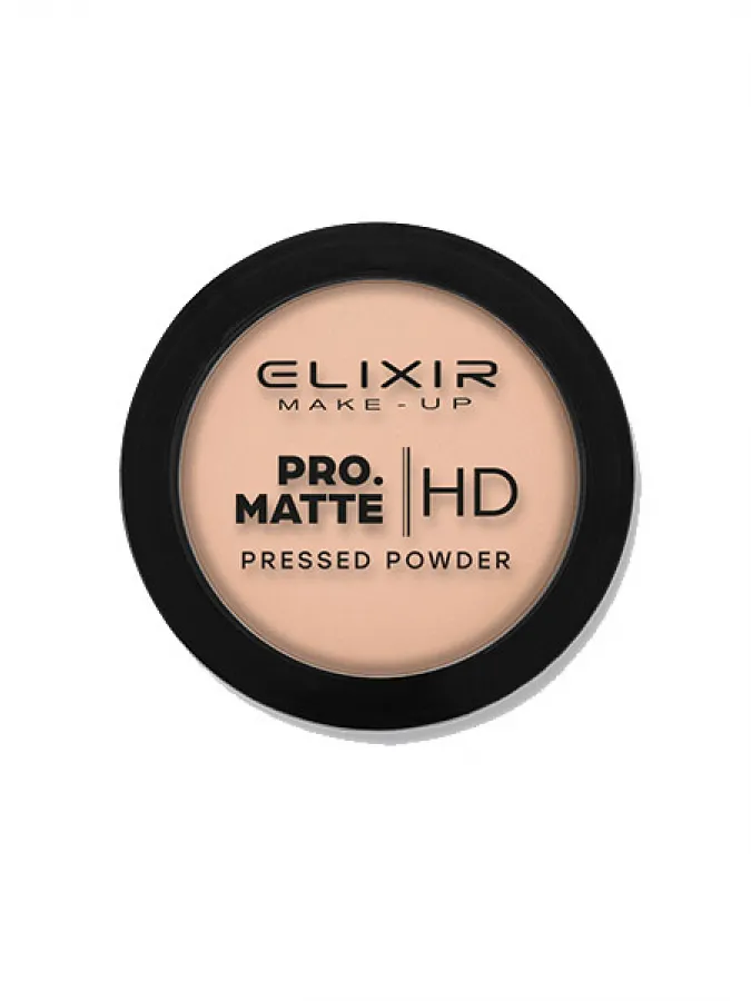 Elixir Πούδρα – PRO. MATTE Pressed Powder HD 9g – #206 (Cookie Dust)