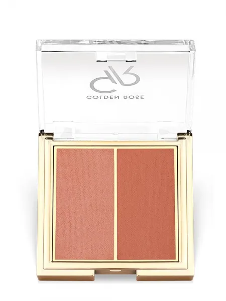 Golden Rose Iconic Blush Duo 6g – #02 PEACHY CORAL