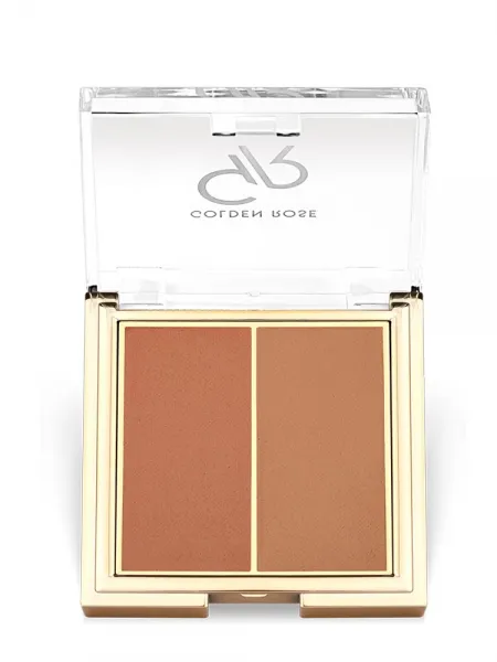 Golden Rose Iconic Blush Duo 6g – #03 ROSE BRONZE