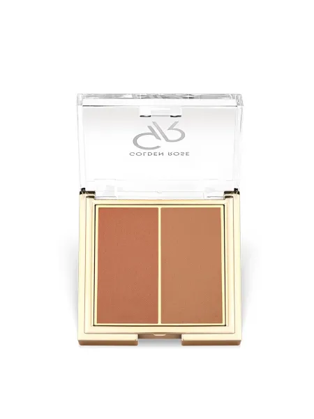 Golden Rose Iconic Blush Duo 6g – #03 ROSE BRONZE