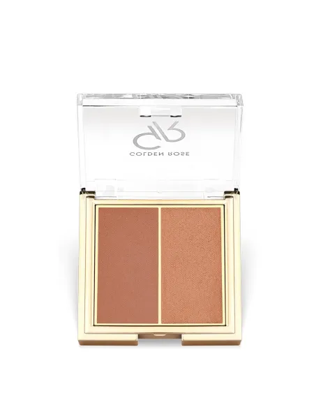 Golden Rose Iconic Blush Duo 6g – #05 WARM PEARL