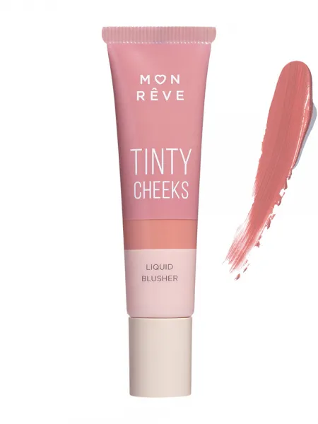 Mon Reve Tinty Cheeks 14ml - Υγρό Ρουζ Μακράς Διάρκειας – #02