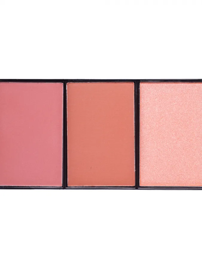 Mon Reve Blush On! - Τριπλή Παλέτα Ρουζ 9.9gr #02 Earthy