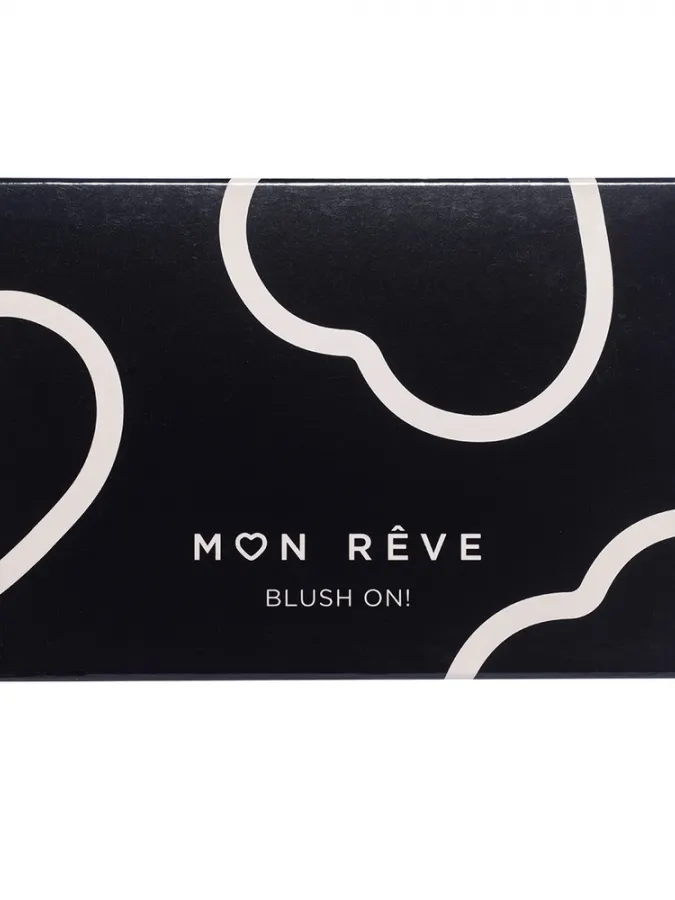 Mon Reve Blush On! - Τριπλή Παλέτα Ρουζ 9.9gr #01 Peachy