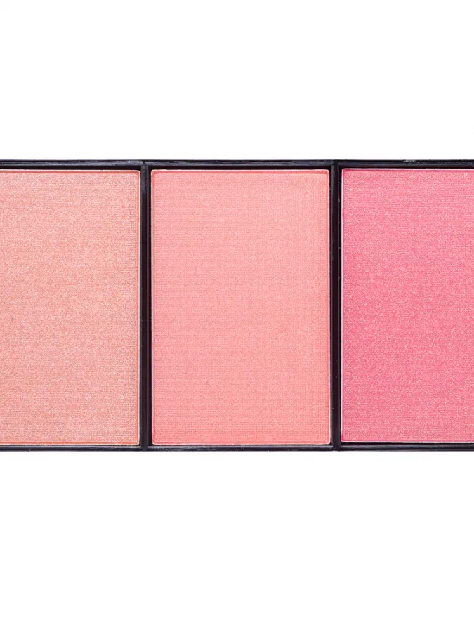 Mon Reve Blush On! - Τριπλή Παλέτα Ρουζ 9.9gr #04 Pink