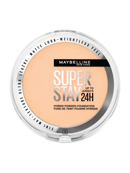 Maybelline 24H Hybrid Powder-Foundation 9gr - #06