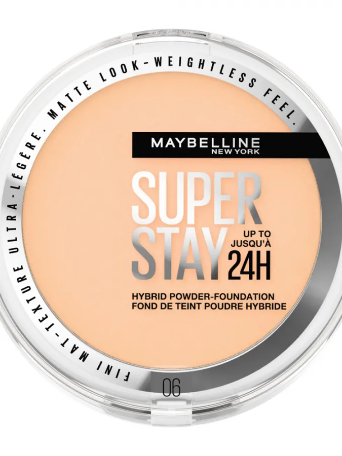 Maybelline 24H Hybrid Powder-Foundation 9gr - #06