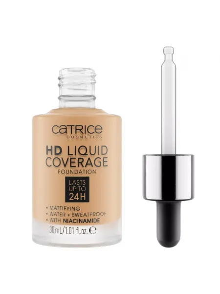 Catrice HD Liquid Coverage Liquid Make Up Foundation 30ml #035 Natural Beige