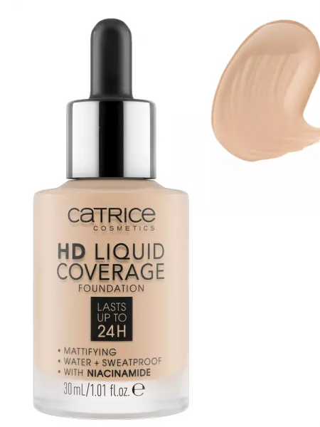 Catrice HD Liquid Coverage Liquid Make Up Foundation 30ml #010 Light Beige