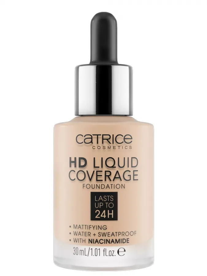 Catrice HD Liquid Coverage Liquid Make Up Foundation 30ml #010 Light Beige