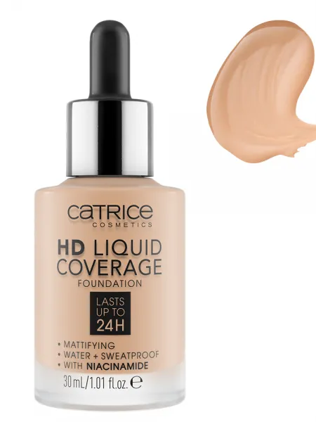 Catrice HD Liquid Coverage Liquid Make Up Foundation 30ml #030 Sand Beige