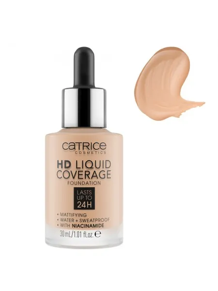 Catrice HD Liquid Coverage Liquid Make Up Foundation 30ml #030 Sand Beige