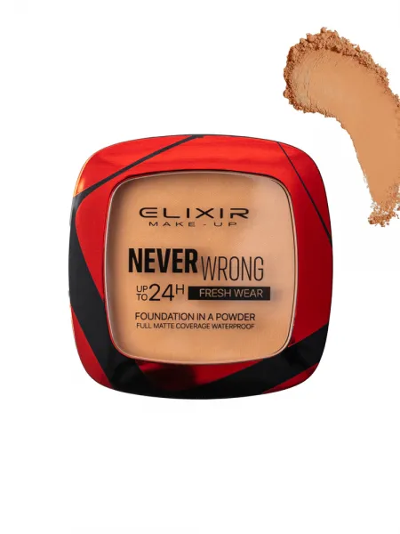 Elixir Never Wrong Foundation in a Powder 6g #944D