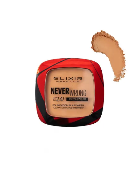 Elixir Never Wrong Foundation in a Powder 6g #944D
