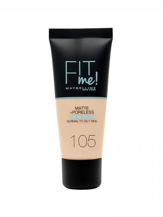 Maybelline Fit Me Matte + Poreless Foundation 30ml #105 Natural Ivory