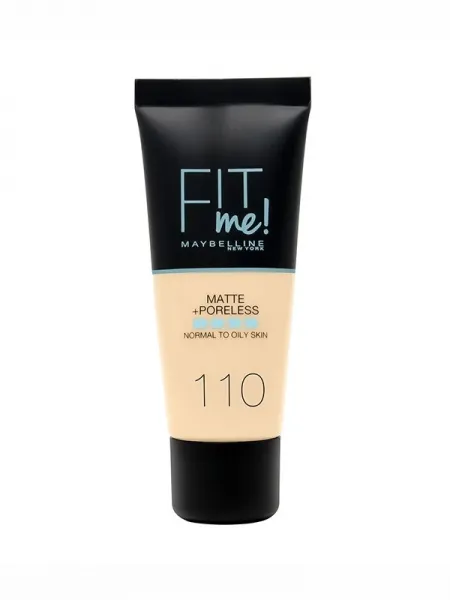 Maybelline Fit Me Matte + Poreless Foundation 30ml #110 Porcelain