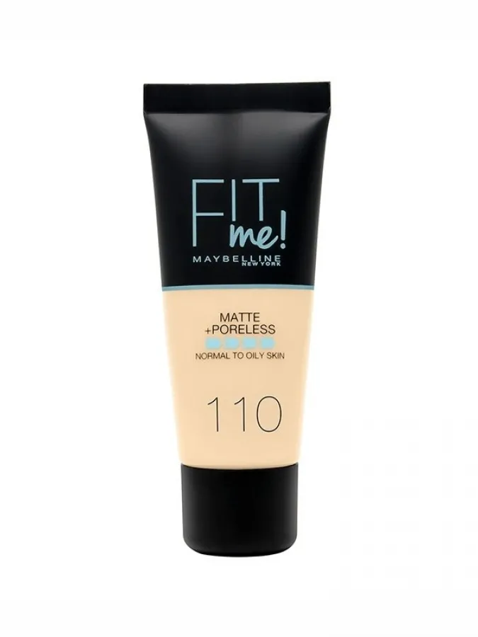 Maybelline Fit Me Matte + Poreless Foundation 30ml #110 Porcelain