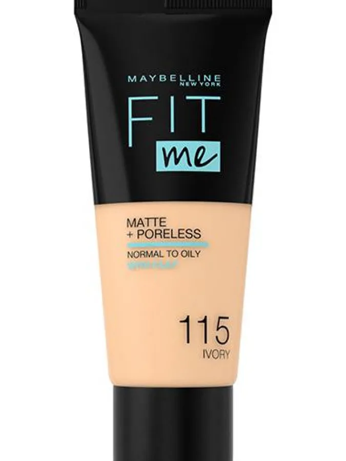 Maybelline Fit Me Matte + Poreless Foundation 30ml #115 Ivory
