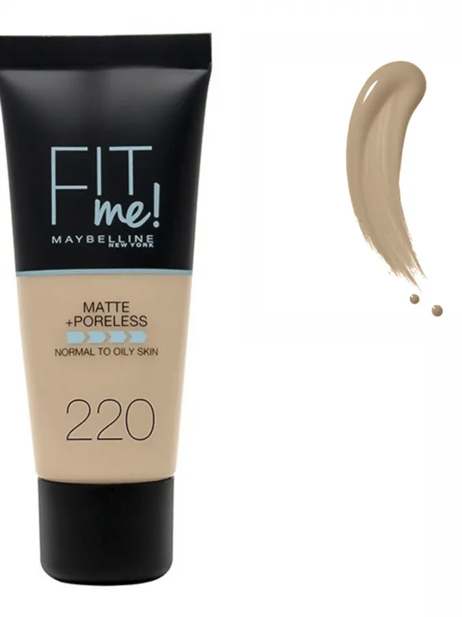 Maybelline Fit Me Matte + Poreless Foundation 30ml #220 Natural Beige