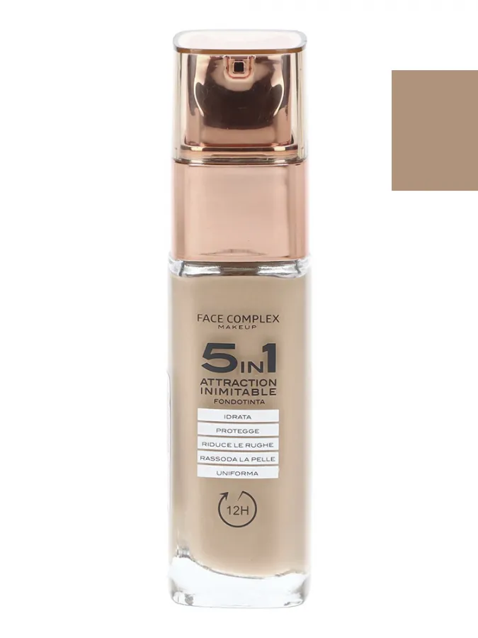 Face Complex 5in1 Attraction Inimitable 12H foundation  30ml #02