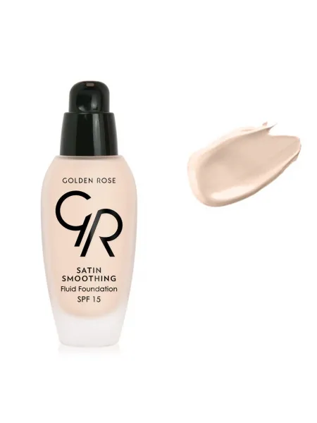 Golden Rose Satin Smoothing Fluid Foundation SPF15 34ml - #24