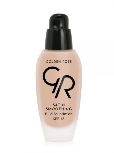 Golden Rose Satin Smoothing Fluid Foundation SPF15 34ml - #28