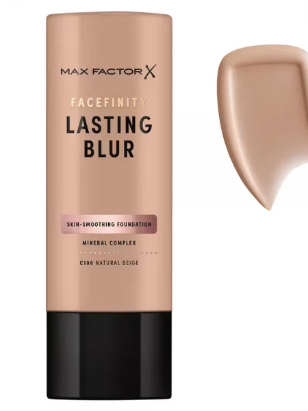 Max Factor Facefinity Lasting Blur Foundation Make Up 35ml #106C Natural Beige