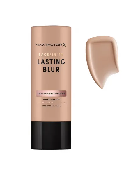 Max Factor Facefinity Lasting Blur Foundation Make Up 35ml #106C Natural Beige