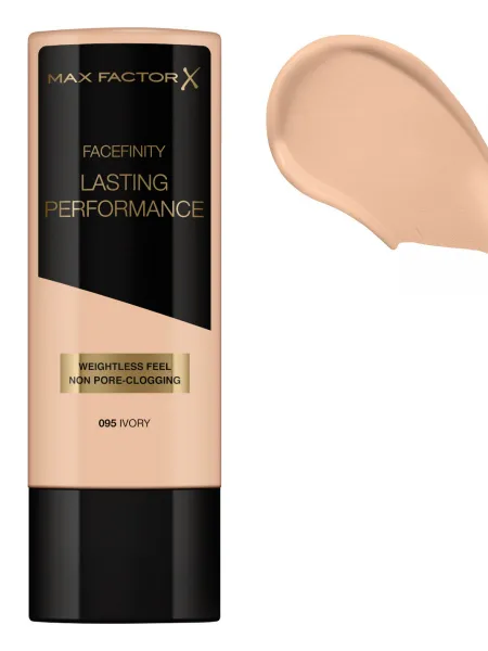 Max Factor Facefinity Lasting Performance Foundation Make Up 35ml #095 Ivory