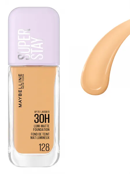 Maybelline Super Stay Lumi Matte Liquid Make Up Foundation 35ml #128