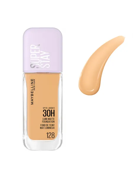Maybelline Super Stay Lumi Matte Liquid Make Up Foundation 35ml #128