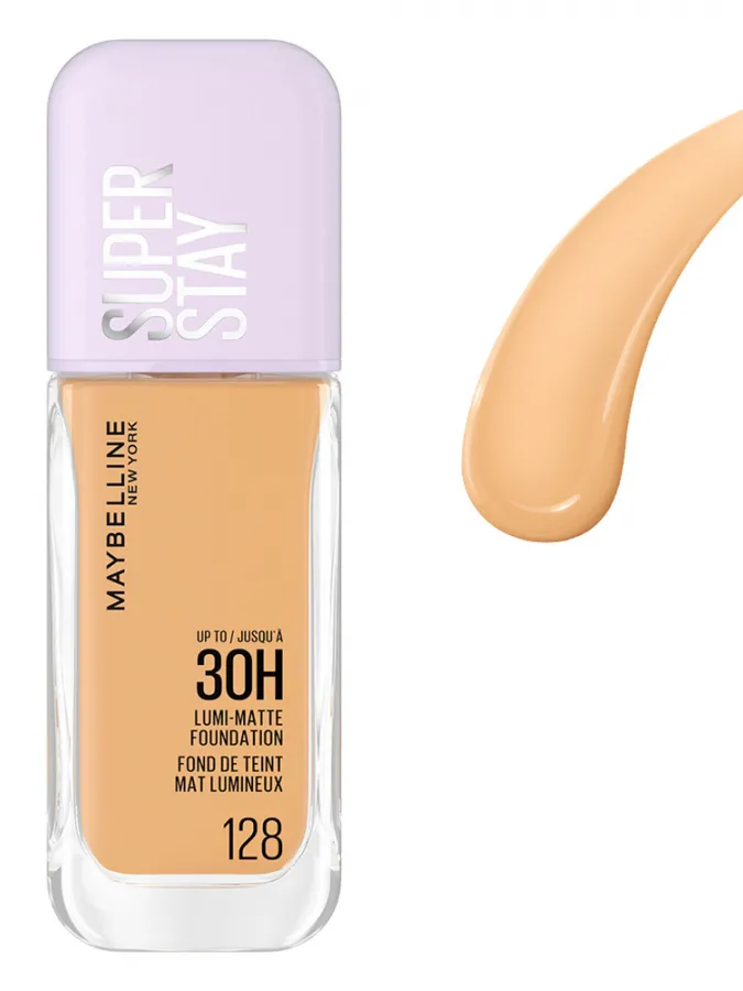 Maybelline Super Stay Lumi Matte Liquid Make Up Foundation 35ml #128