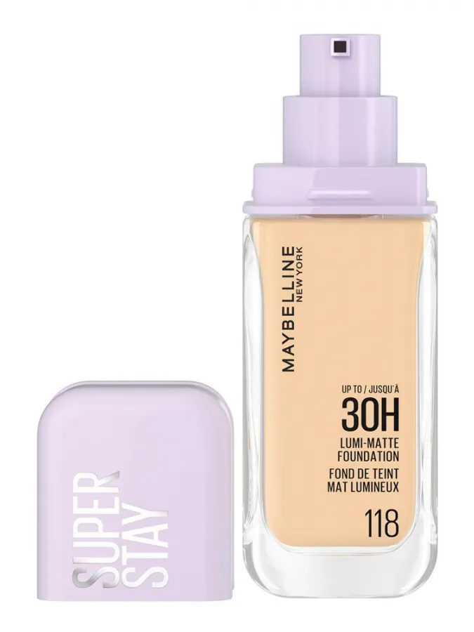 Maybelline Super Stay Lumi Matte Liquid Make Up Foundation 35ml #118