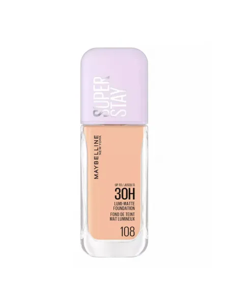 Maybelline Super Stay Lumi Matte Liquid Make Up Foundation 35ml #108
