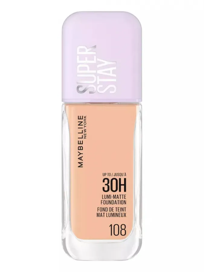 Maybelline Super Stay Lumi Matte Liquid Make Up Foundation 35ml #108