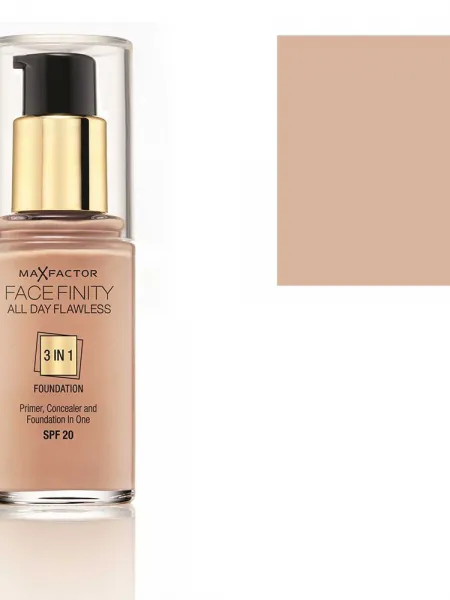 Max Factor Facefinity 3 in 1 Foundation SPF20 30ml  (40 Light Ivory)