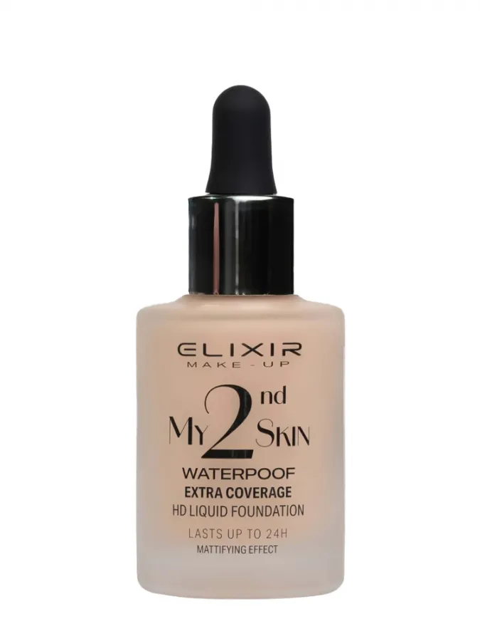 Elixir My 2nd Skin Waterproof Foundation 30ml - Αδιάβροχη Κάλυψη & Φυσικό Αποτέλεσμα (#03)