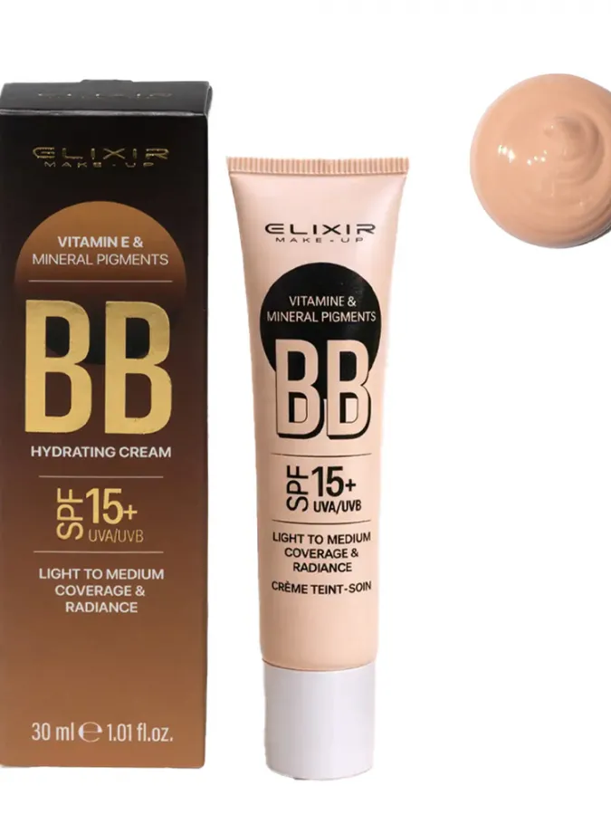 Elixir BB Hydrating Cream SPF15 - Ενυδατική Κρέμα με Χρώμα 30ml #384-01