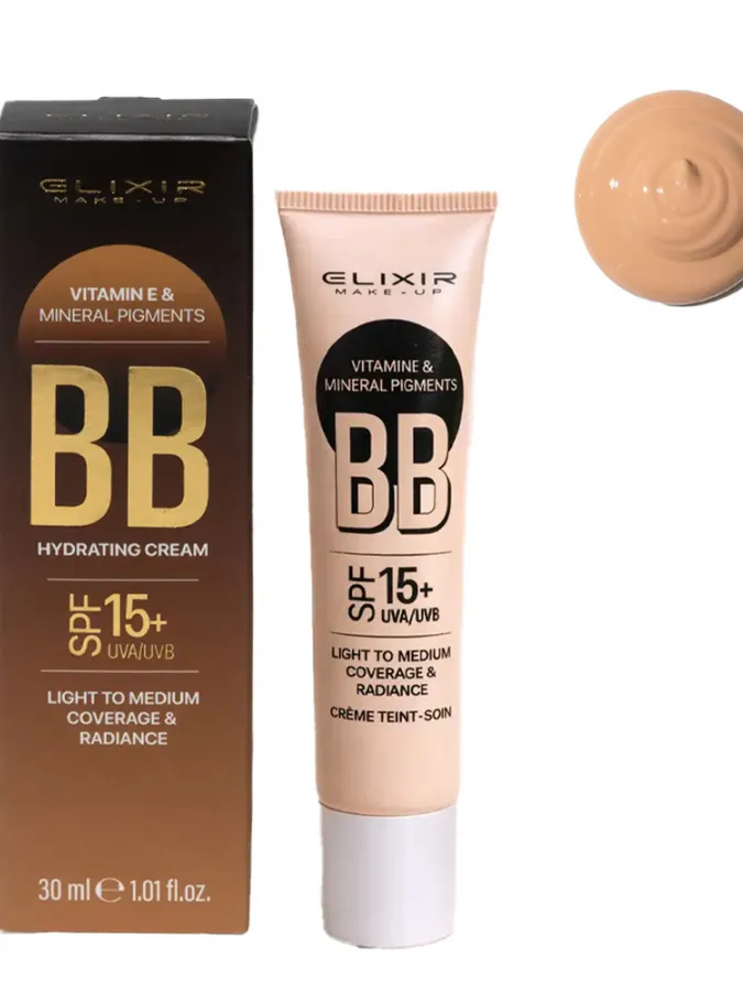 Elixir BB Hydrating Cream SPF15 - Ενυδατική Κρέμα με Χρώμα 30ml #384-02