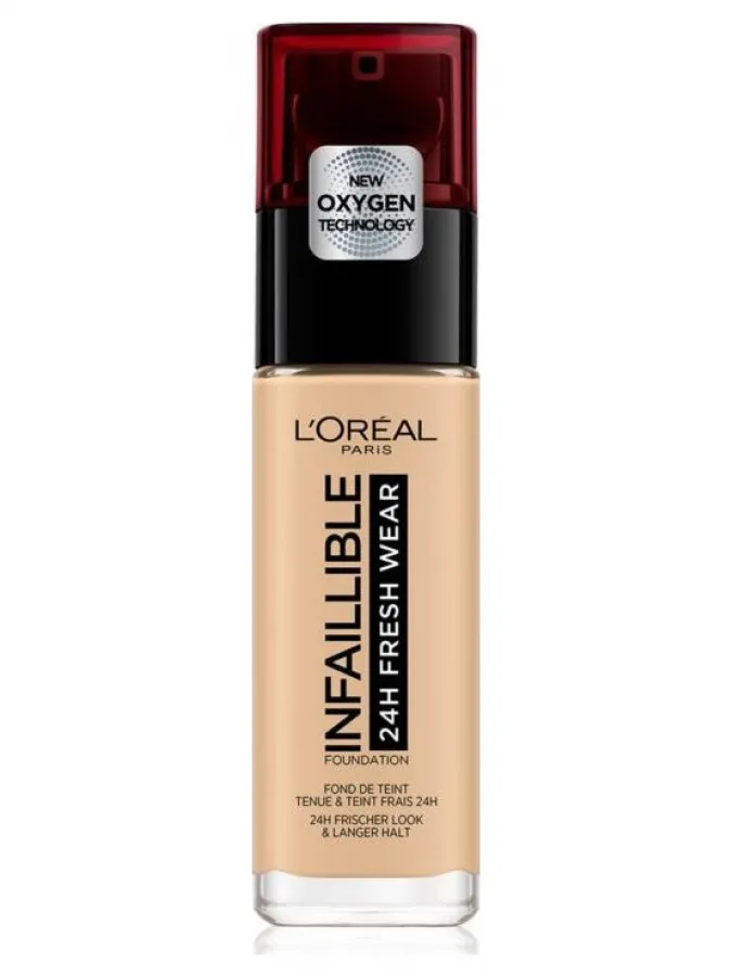 L'Oreal Infaillible 24H Fresh Wear 30ml #100 Linen L'Oreal Infaillible 24H Fresh Wear 30ml #100 Linen