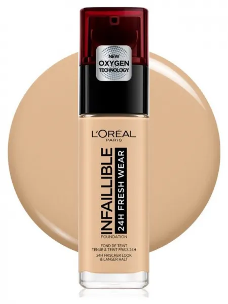 L'Oreal Infaillible 24H Fresh Wear 30ml #100 Linen