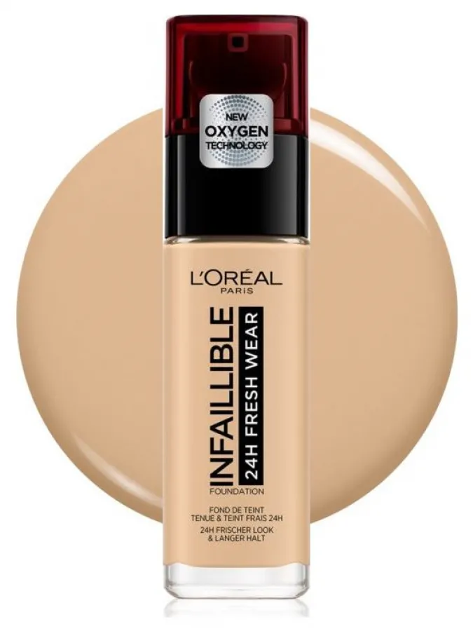 L'Oreal Infaillible 24H Fresh Wear 30ml #100 Linen L'Oreal Infaillible 24H Fresh Wear 30ml #100 Linen