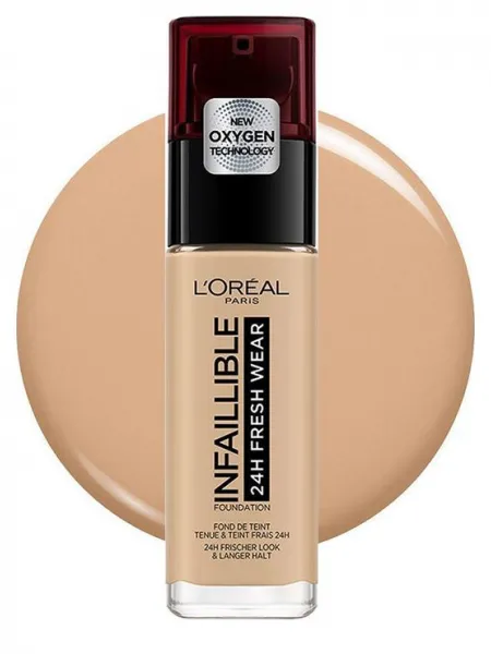 L'Oreal Infaillible 24H Fresh Wear 30ml #120 Vanilla