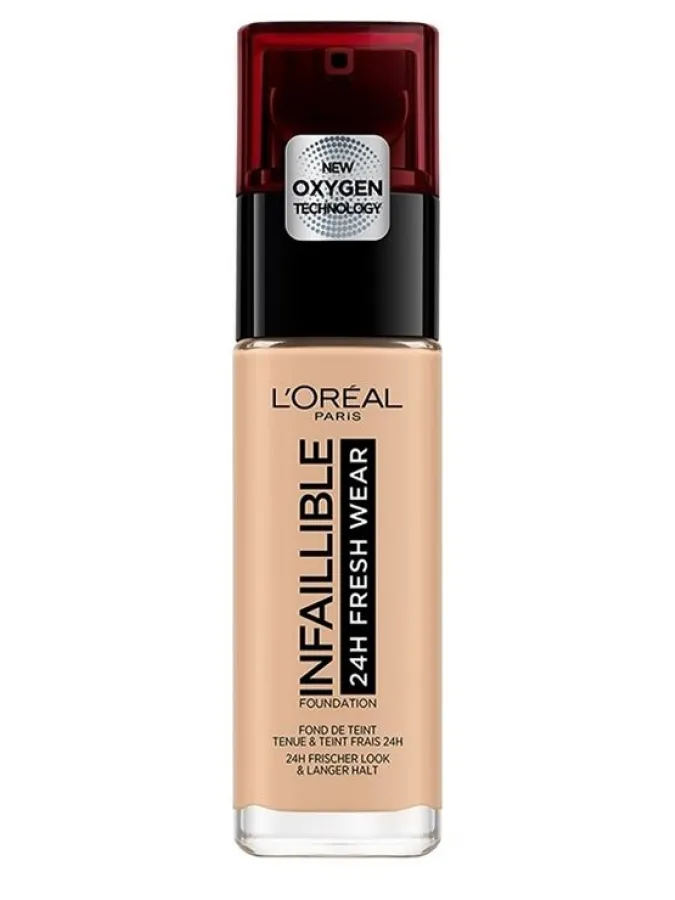 L'Oreal Infaillible 24H Fresh Wear 30ml #125 Natural Rose L'Oreal Infaillible 24H Fresh Wear 30ml #125 Natural Rose