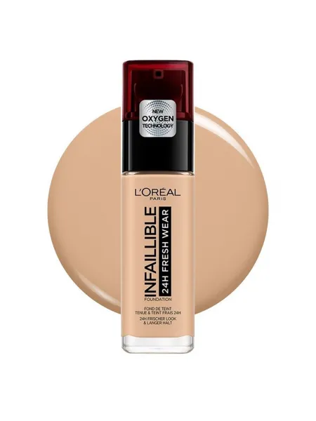 L'Oreal Infaillible 24H Fresh Wear 30ml #125 Natural Rose