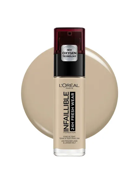 L'Oreal Infaillible 24H Fresh Wear 30ml #130 True Beige/ Cool Rose