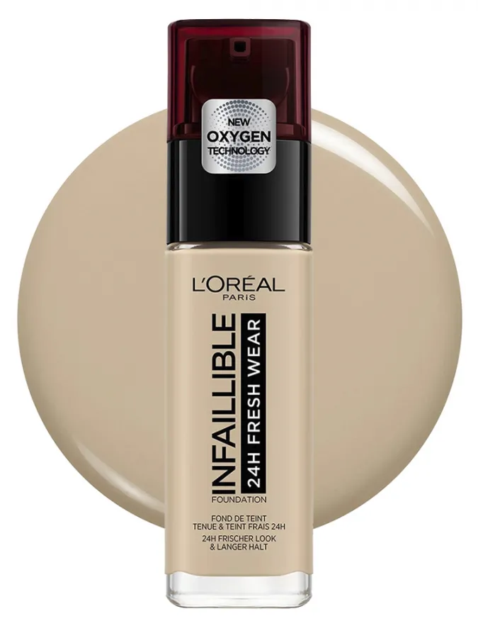 L'Oreal Infaillible 24H Fresh Wear 30ml #130 True Beige/ Cool Rose