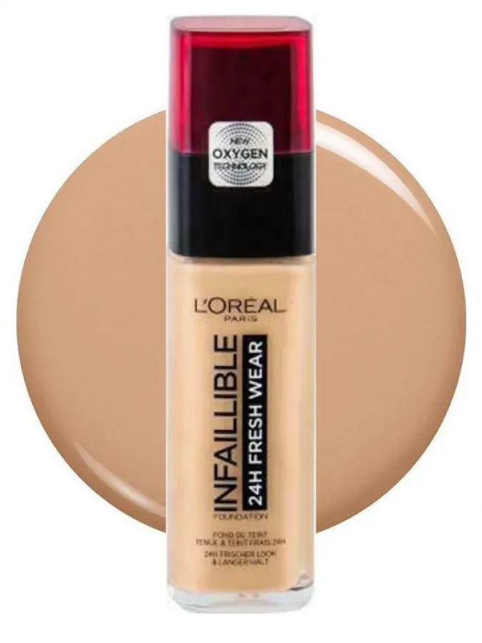 L'Oreal Infaillible 24H Fresh Wear 30ml #140 Golden Beige L'Oreal Infaillible 24H Fresh Wear 30ml #140 Golden Beige