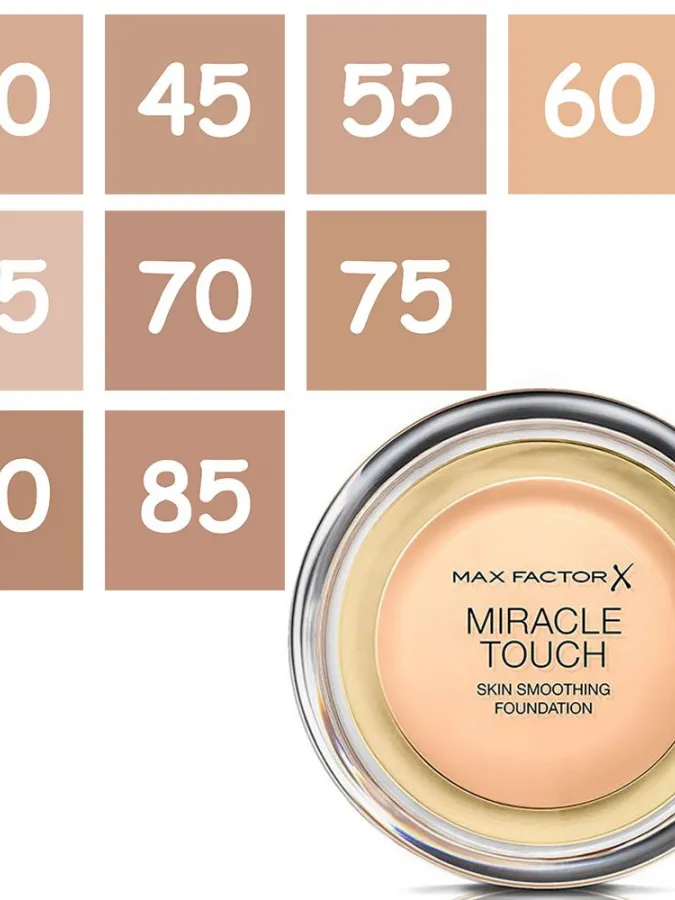 Max Factor Miracle Touch Foundation 11,5gr (40 Creamy Ivory)