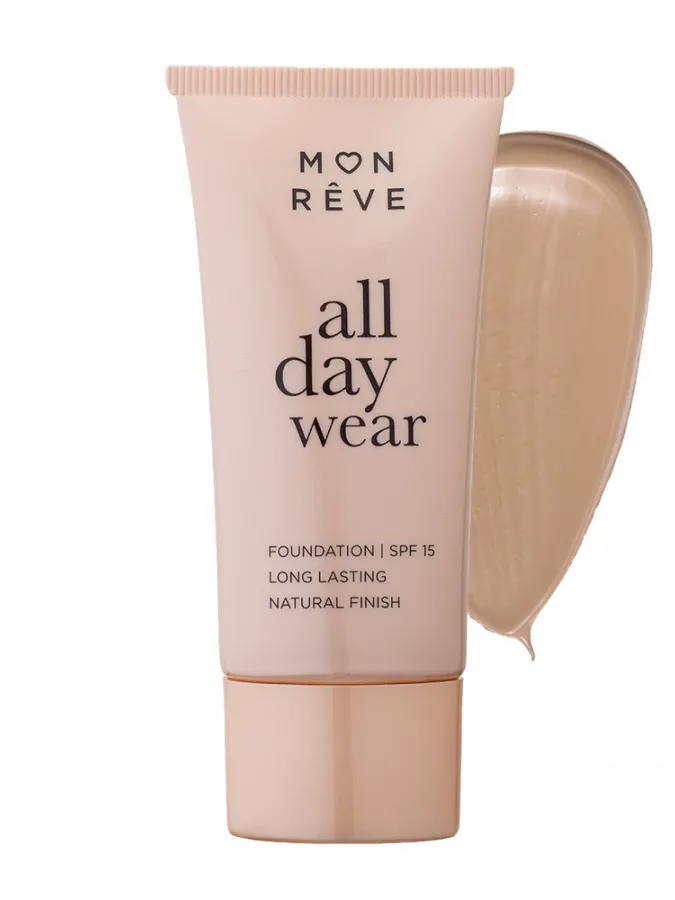 Mon Reve All Day Wear Foundation 30ml - Μακράς Διάρκειας & Φυσικό Ματ #103